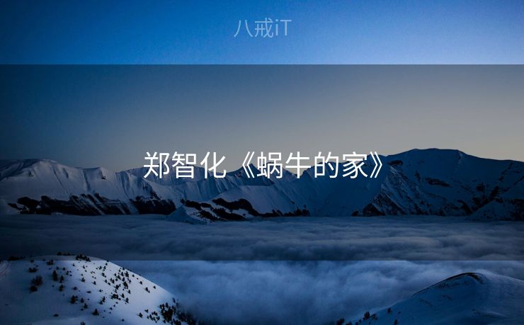 郑智化《蜗牛的家》