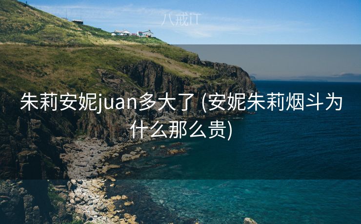 朱莉安妮juan多大了 (安妮朱莉烟斗为什么那么贵)