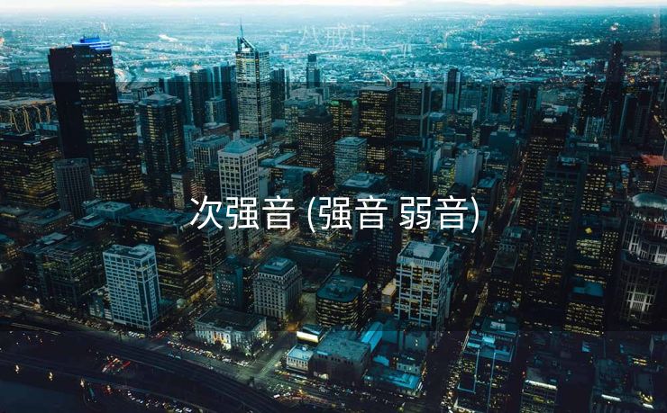 次强音 (强音 弱音)