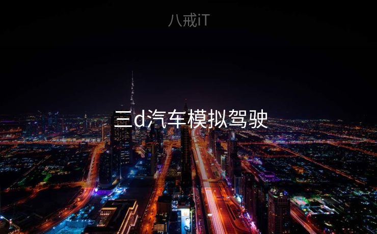  三d汽车模拟驾驶