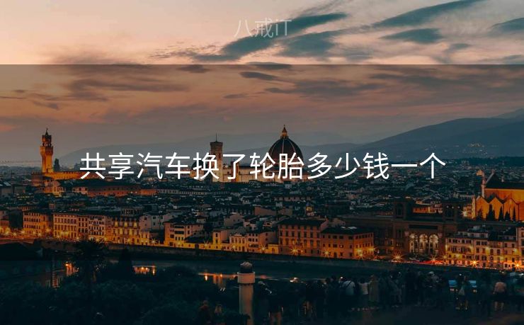 共享汽车换了轮胎多少钱一个