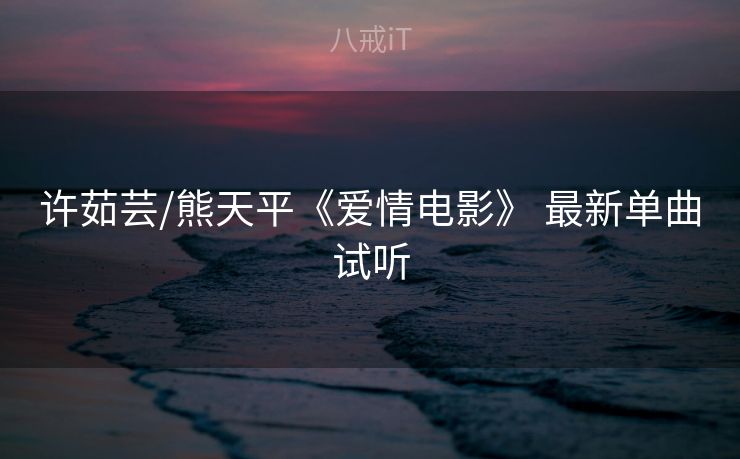 许茹芸/熊天平《爱情电影》 最新单曲试听