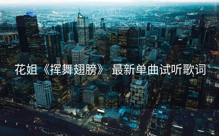 花姐《挥舞翅膀》 最新单曲试听歌词