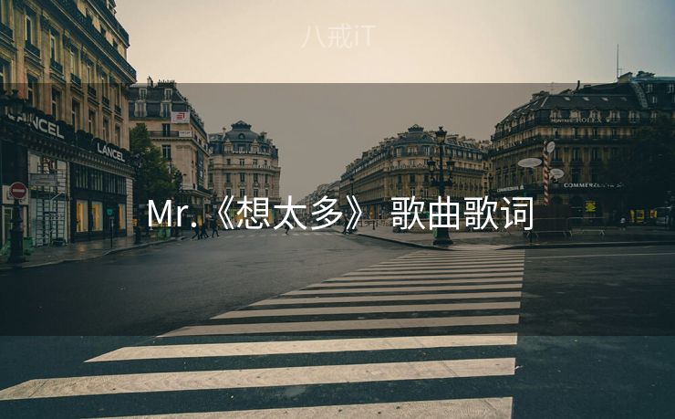 Mr.《想太多》 歌曲歌词