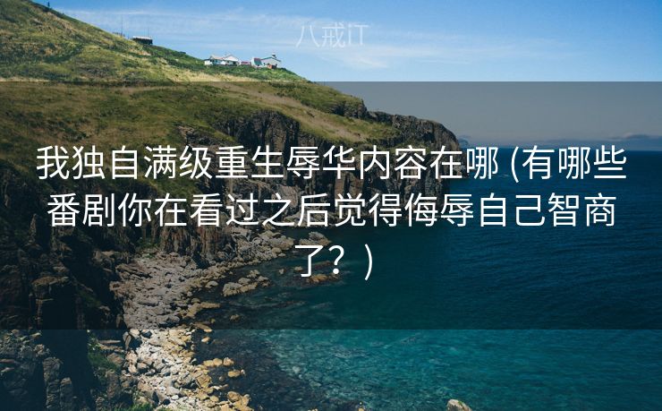 我独自满级重生辱华内容在哪 (有哪些番剧你在看过之后觉得侮辱自己智商了？)