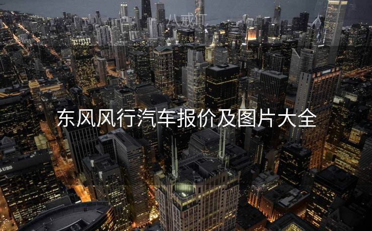 东风风行汽车报价及图片大全