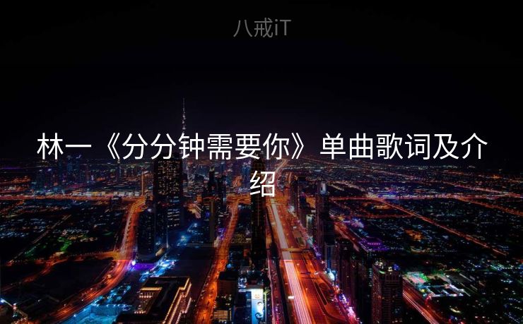 林一《分分钟需要你》单曲歌词及介绍