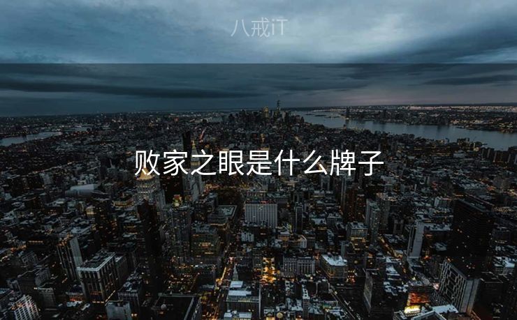 败家之眼是什么牌子