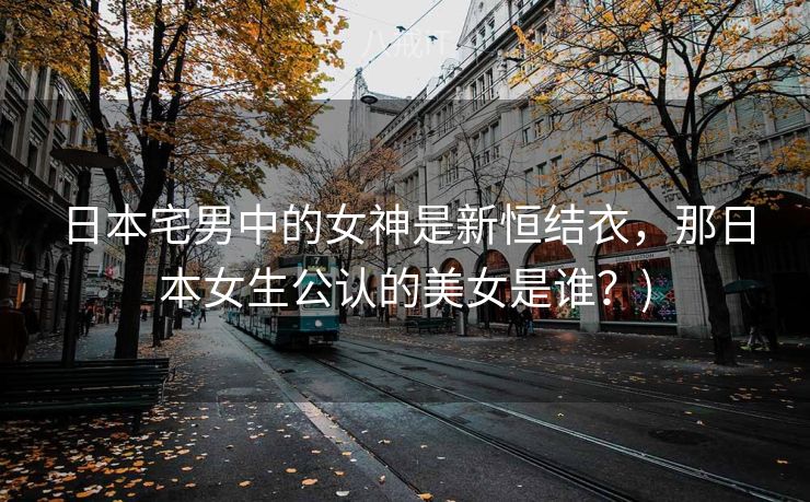 日本宅男中的女神是新恒结衣，那日本女生公认的美女是谁？)