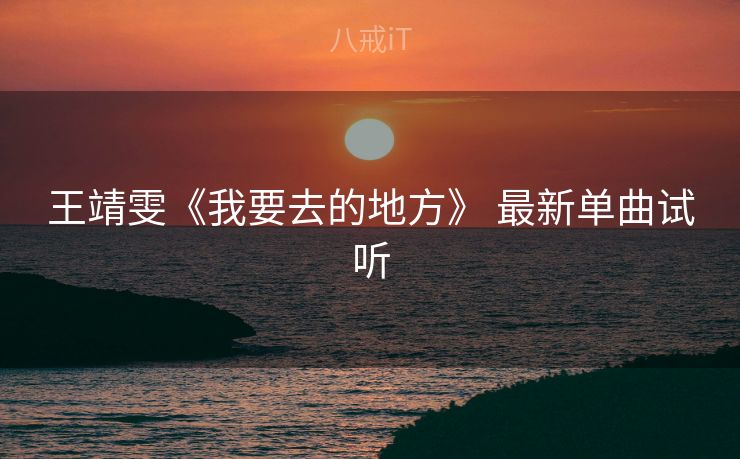 王靖雯《我要去的地方》 最新单曲试听
