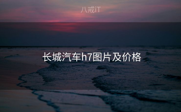  长城汽车h7图片及价格