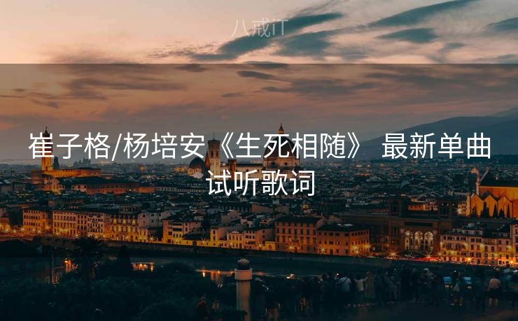 崔子格/杨培安《生死相随》 最新单曲试听歌词