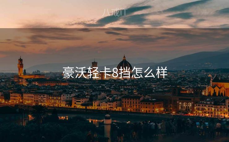 豪沃轻卡8挡怎么样