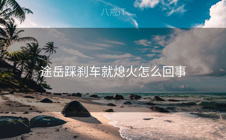 途岳踩刹车就熄火怎么回事