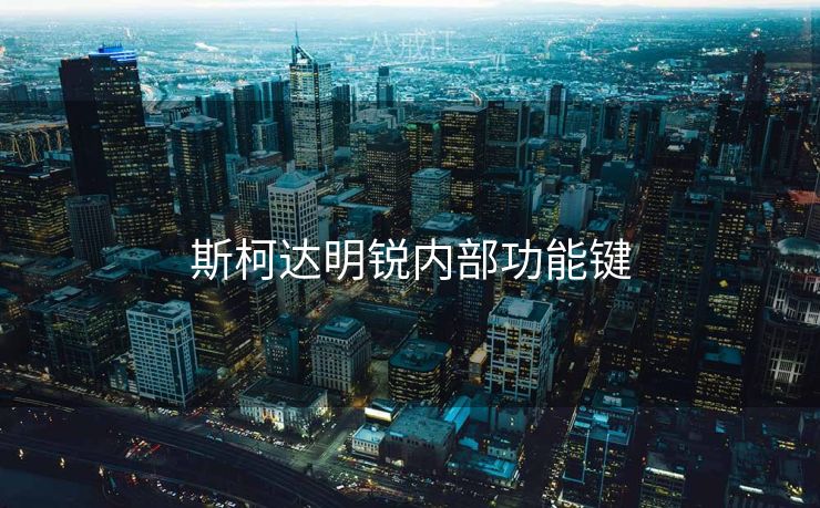 斯柯达明锐内部功能键