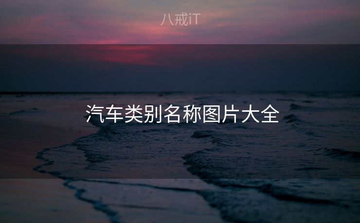  汽车类别名称图片大全