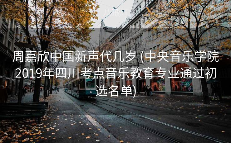 周嘉欣中国新声代几岁 (中央音乐学院2019年四川考点音乐教育专业通过初选名单)