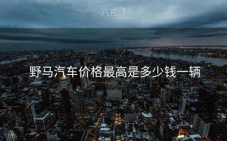  野马汽车价格最高是多少钱一辆