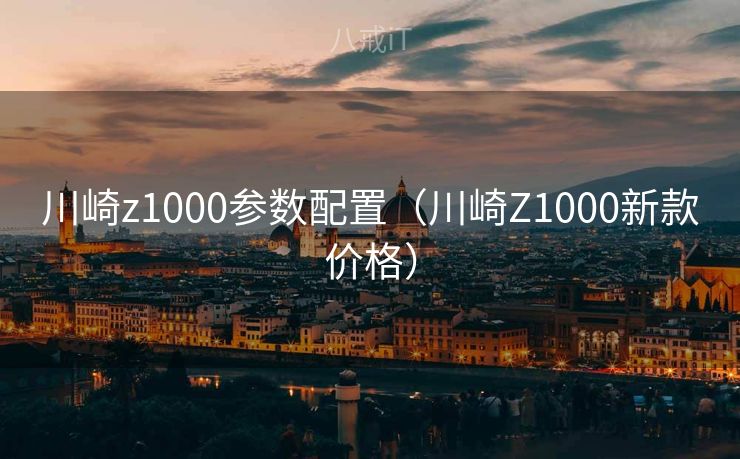 川崎z1000参数配置（川崎Z1000新款价格）