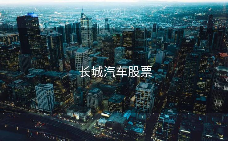  长城汽车股票