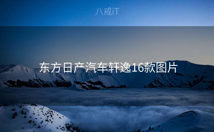  东方日产汽车轩逸16款图片