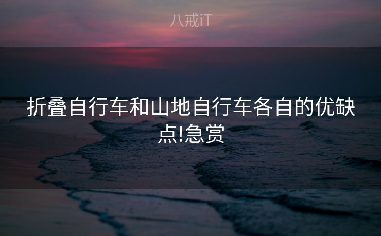 折叠自行车和山地自行车各自的优缺点!急赏