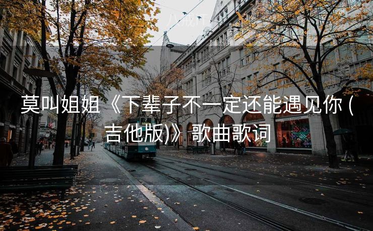莫叫姐姐《下辈子不一定还能遇见你 (吉他版)》歌曲歌词