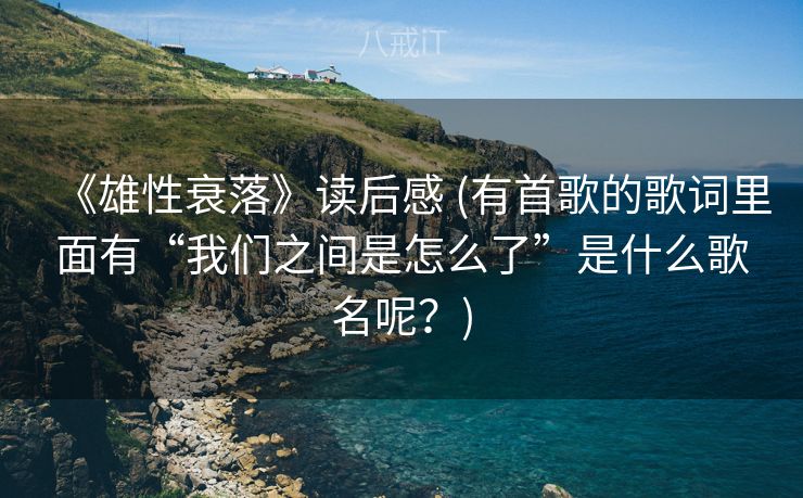 《雄性衰落》读后感 (有首歌的歌词里面有“我们之间是怎么了”是什么歌名呢？)