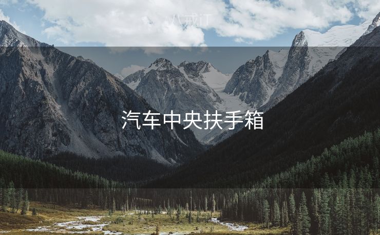  汽车中央扶手箱