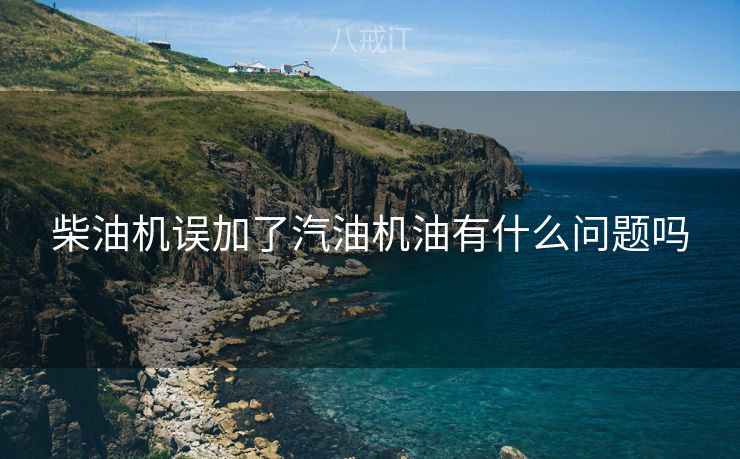 柴油机误加了汽油机油有什么问题吗