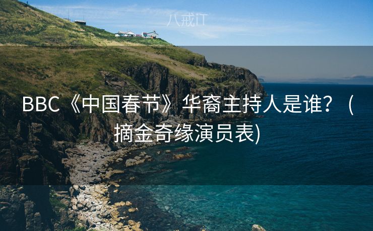 BBC《中国春节》华裔主持人是谁？ (摘金奇缘演员表)