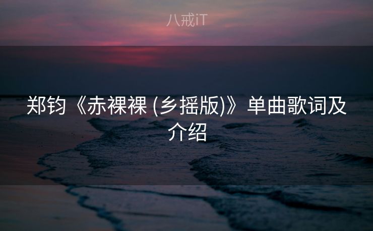 郑钧《赤裸裸 (乡摇版)》单曲歌词及介绍