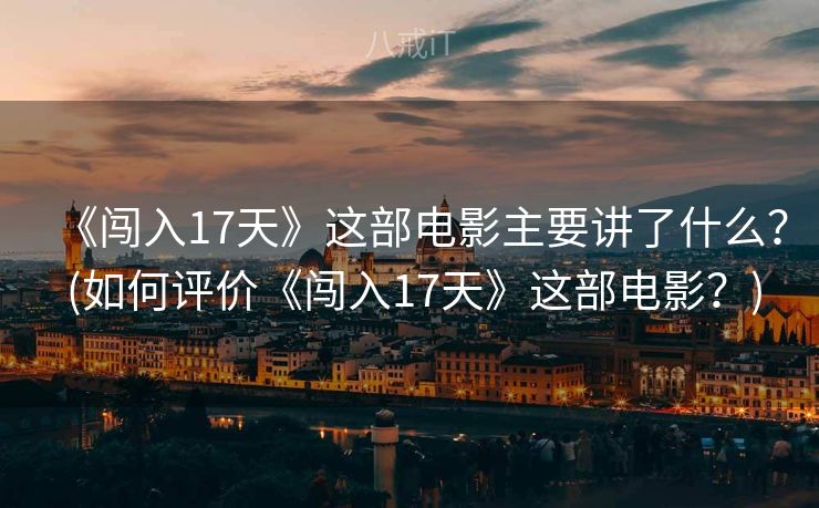 《闯入17天》这部电影主要讲了什么？ (如何评价《闯入17天》这部电影？)