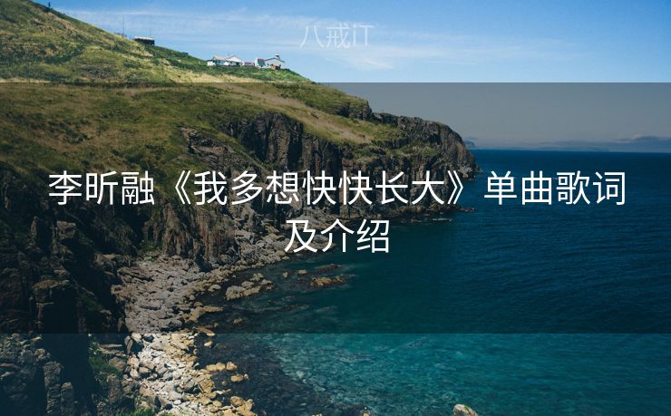 李昕融《我多想快快长大》单曲歌词及介绍