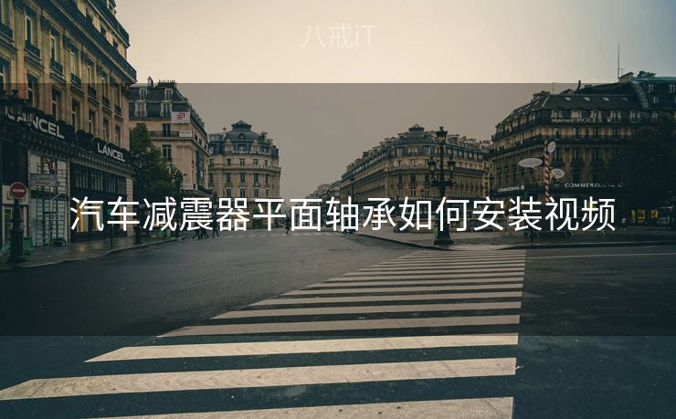  汽车减震器平面轴承如何安装视频