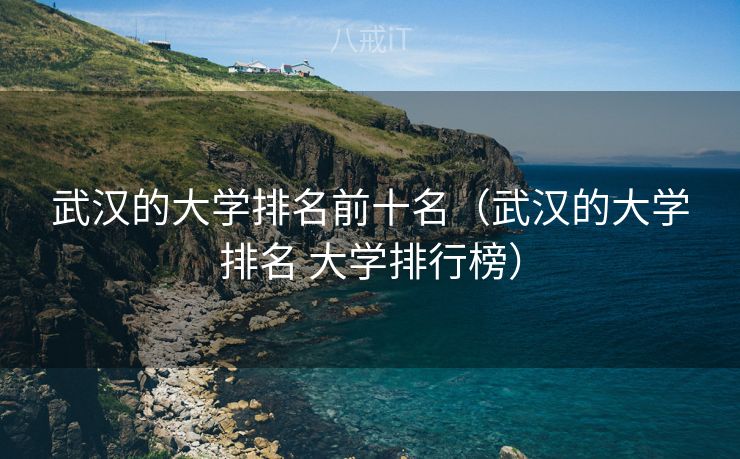 武汉的大学排名前十名（武汉的大学排名 大学排行榜）