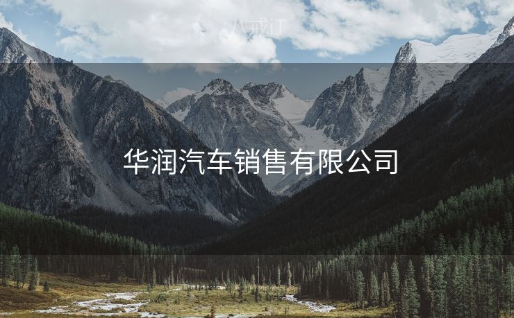  华润汽车销售有限公司