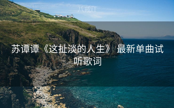 苏谭谭《这扯淡的人生》 最新单曲试听歌词