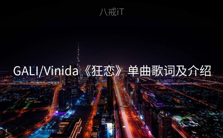 GALI/Vinida《狂恋》单曲歌词及介绍