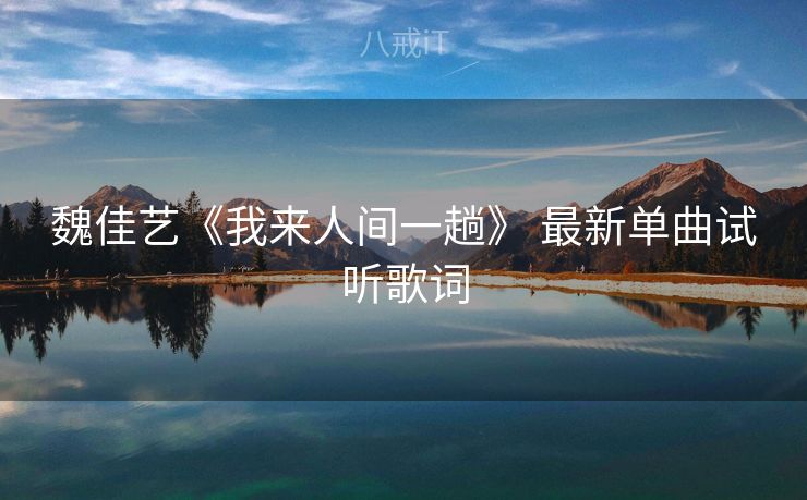 魏佳艺《我来人间一趟》 最新单曲试听歌词