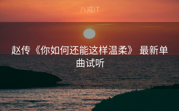 赵传《你如何还能这样温柔》 最新单曲试听