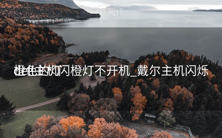 dell主机闪橙灯不开机_戴尔主机闪烁


橙色的灯