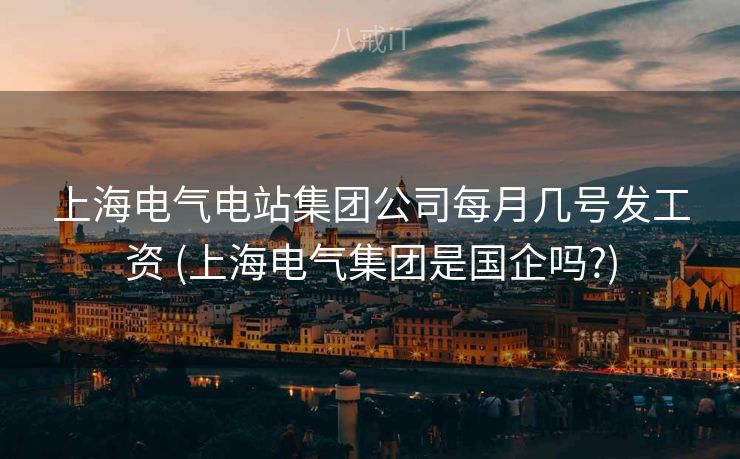 上海电气电站集团公司每月几号发工资 (上海电气集团是国企吗?)